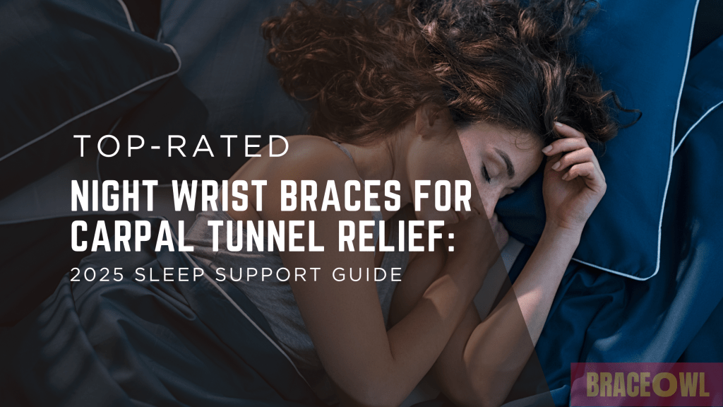 Top-Rated Night Wrist Braces for Carpal Tunnel Relief